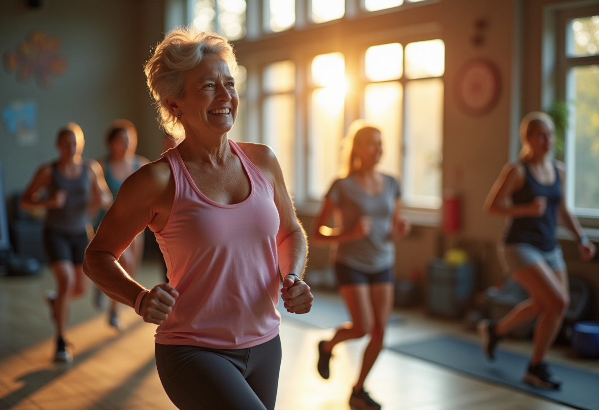Групові заняття для зрілого віку в комфортній атмосфері